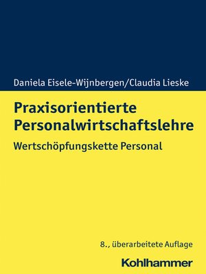 cover image of Praxisorientierte Personalwirtschaftslehre